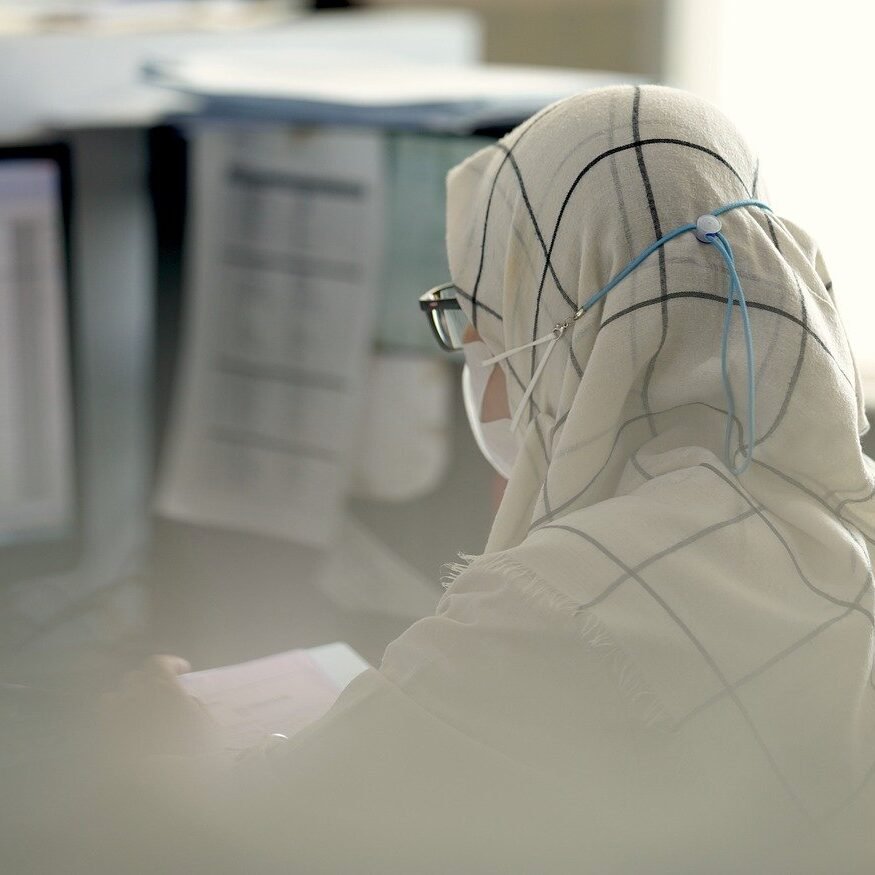 woman, administrator, computer