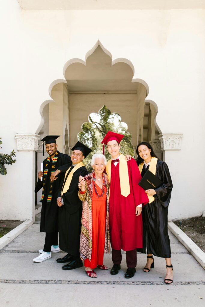 People Smiling at the Camera